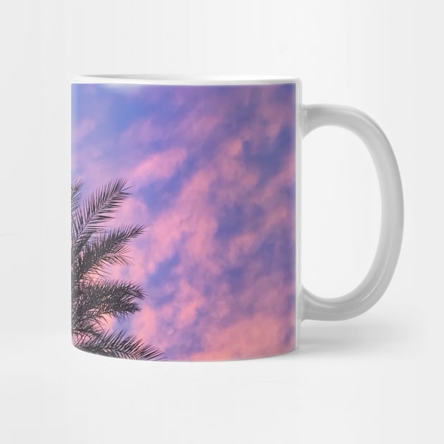 Sunset Palm Trees by NewburyBoutique